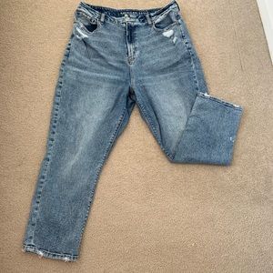 American Eagle Stretch Curvy Mom Jeans